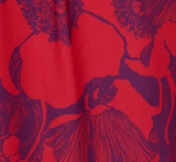 Adrianna Papell Wedding Guest Dresses|Day Dresses*Abstract Flower Print Maxi Dress With Halter Neckline In Purple Red