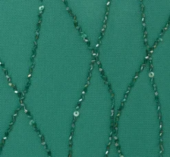 Adrianna Papell Wedding Guest Dresses|Formal Dresses*Hand-Beaded Long Dress In Jungle Green