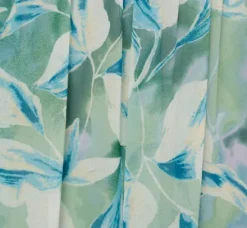 Adrianna Papell Wedding Guest Dresses|Formal Dresses*Leaf Print Chiffon Shirred Gown With Halter Neckline In