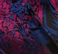 Adrianna Papell Wedding Guest Dresses|Formal Dresses*One Shoulder Jacquard Mermaid Gown With Drape Detail In Navy Orchid