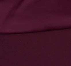 Adrianna Papell Wedding Guest Dresses|Formal Dresses*One-Shoulder Long Satin Crepe Mermaid Gown In Bordeaux Glow