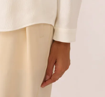 Adrianna Papell Tops & Blouses|Co-Ord Sets*Pebble Satin Woven Blouse In