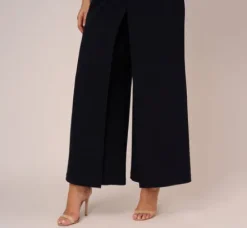 Adrianna Papell Jumpsuits|Formal Dresses*Plus Size Sleeveless Asymmetrical Jumpsuit In
