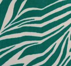 Adrianna Papell Wedding Guest Dresses|Ap Exclusives*Printed Faux Wrap Dress With Bishop Long Sleeves In Green Ivory