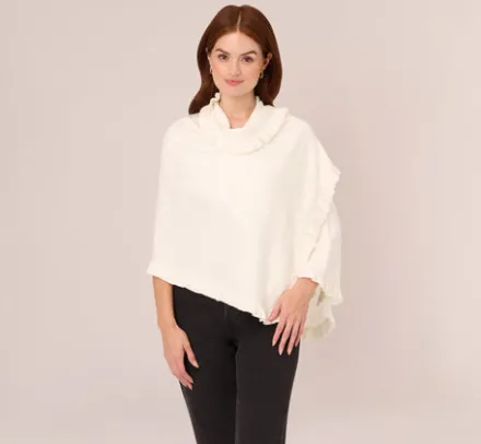 Adrianna Papell S'Hug®*Ruffled S'Hug® With Hidden Tunnel Sleeves In
