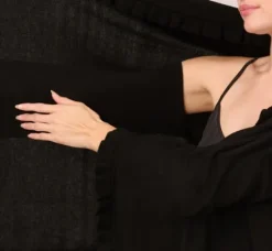 Adrianna Papell S'Hug®*Ruffled S'Hug® With Hidden Tunnel Sleeves In