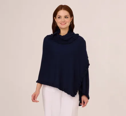Adrianna Papell S'Hug®*Ruffled S'Hug® With Hidden Tunnel Sleeves In