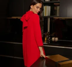 Adrianna Papell Wedding Guest Dresses|Ap Exclusives*Ruffle Mock Neck A Line Shift Dress In