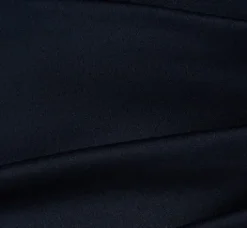 Adrianna Papell Jumpsuits|Day Dresses*Satin Crepe Three Quarter Sleeve Jumpsuit With Buckle Waist In Dark Navy