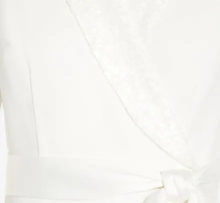Adrianna Papell Day Dresses|Little White Dresses*Sequin Collar Tuxedo Dress In