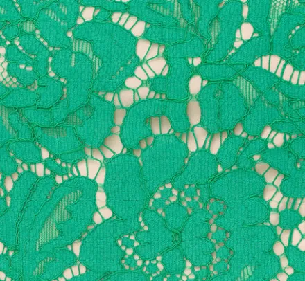Adrianna Papell Wedding Guest Dresses|Day Dresses*Sleeveless Lace Fit And Flare Dress With Sheer Details In Botanic Green
