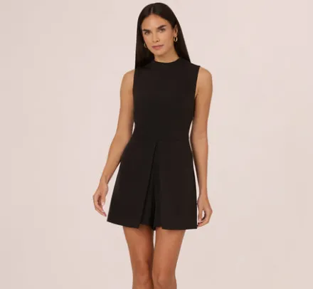 Adrianna Papell Jumpsuits|Day Dresses*Sleeveless Romper With Peplum Hem In